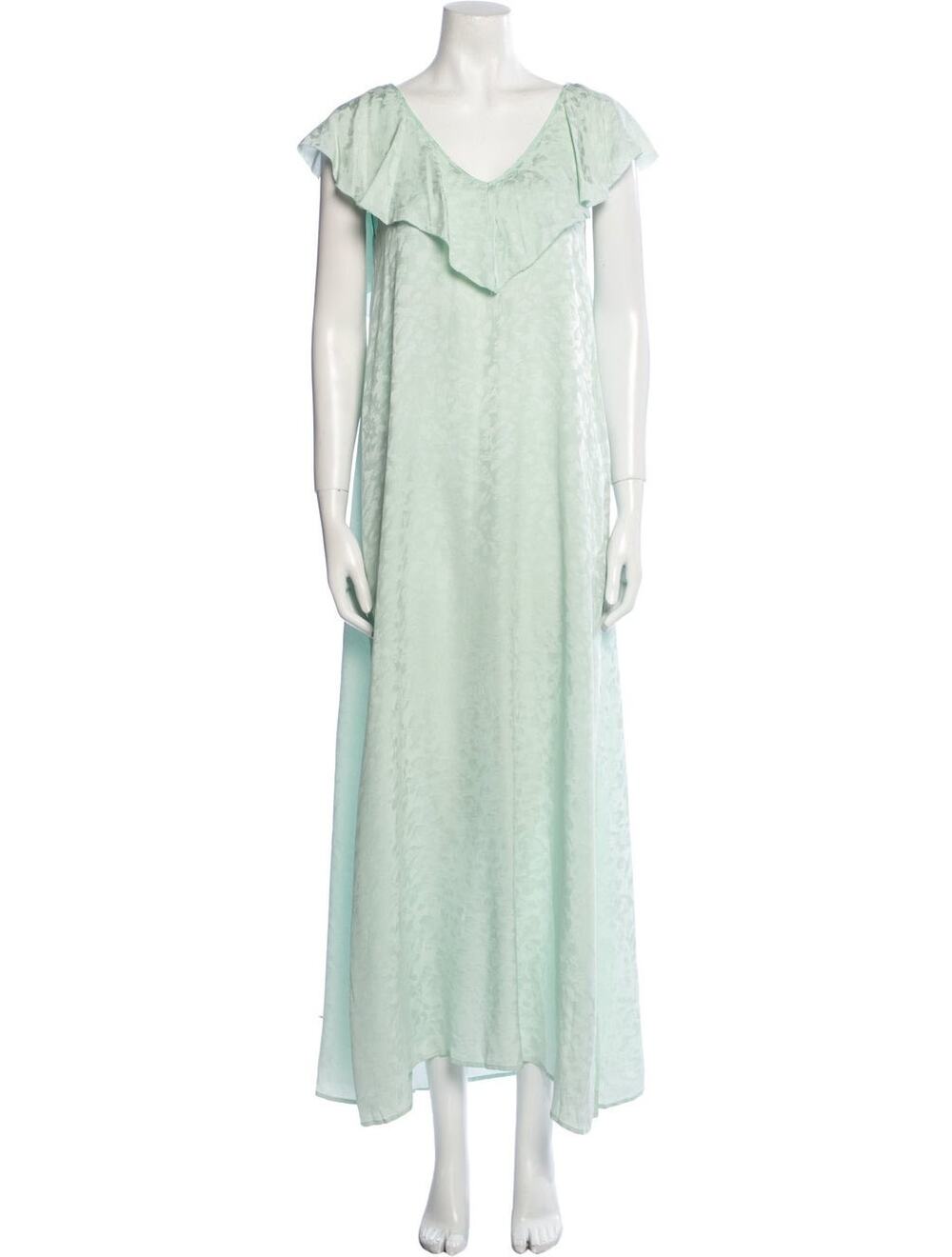 Zadig & Voltaire .... Beautiful Zadig maxi dress, in a delicate mint color. A29